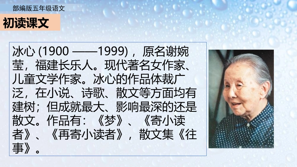 《忆读书》PPT免费课件[部编版五年级语文上册]_第3页