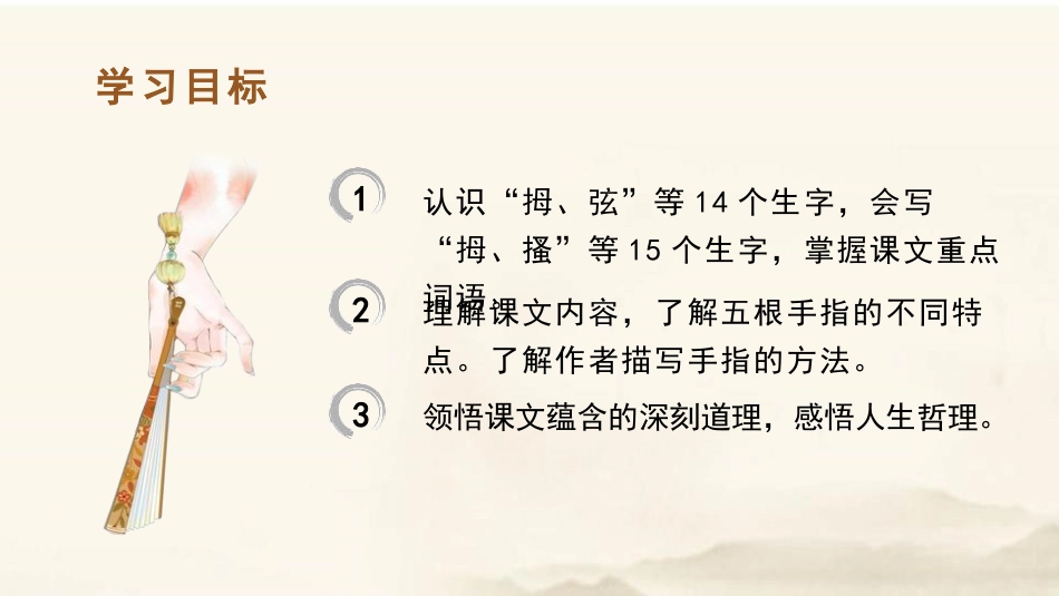 《手指》PPT精品课件[部编版五年级语文下册]_第2页