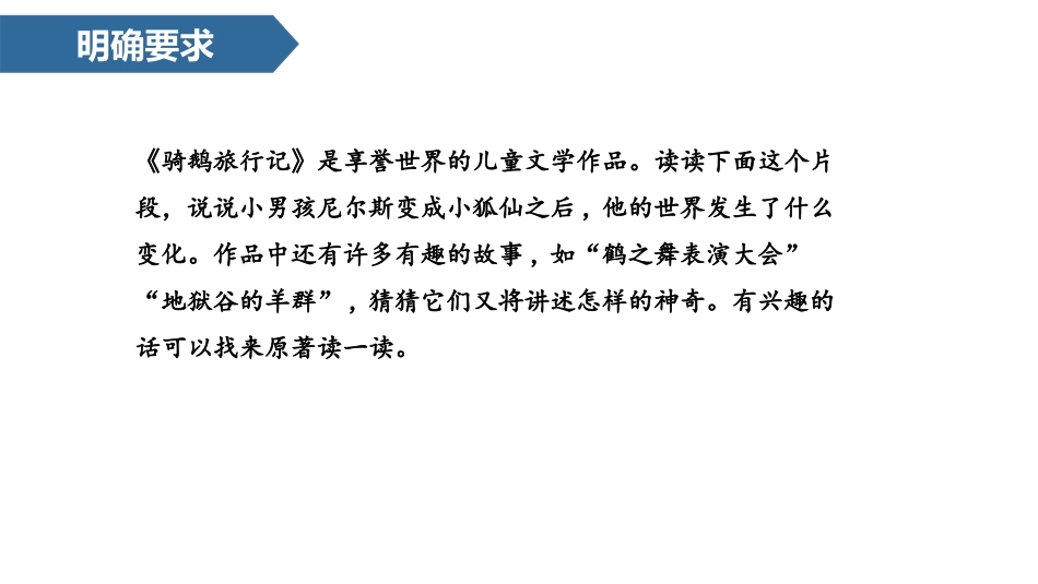《骑鹅旅行记》PPT精品课件[部编版六年级语文下册]_第2页