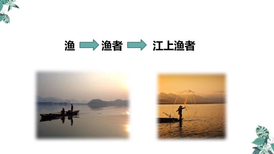 《江上渔者》PPT免费课件[部编版六年级语文下册]_第3页