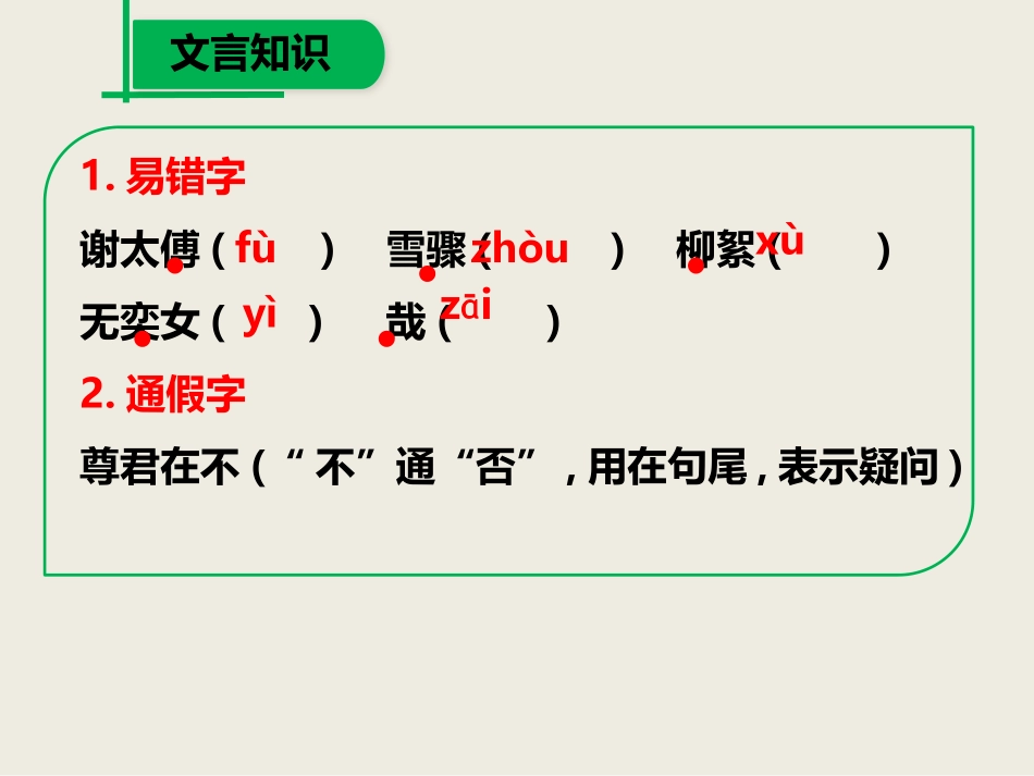 《咏雪》世说新语二则PPT课件[部编版七年级语文上册]_第1页