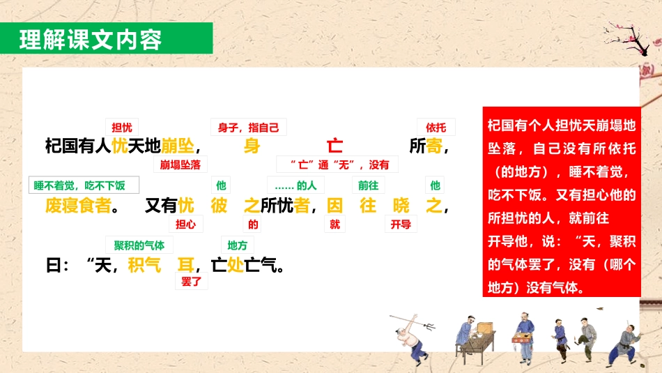 《杞人忧天》PPT教学课件[部编版七年级语文上册]_第3页