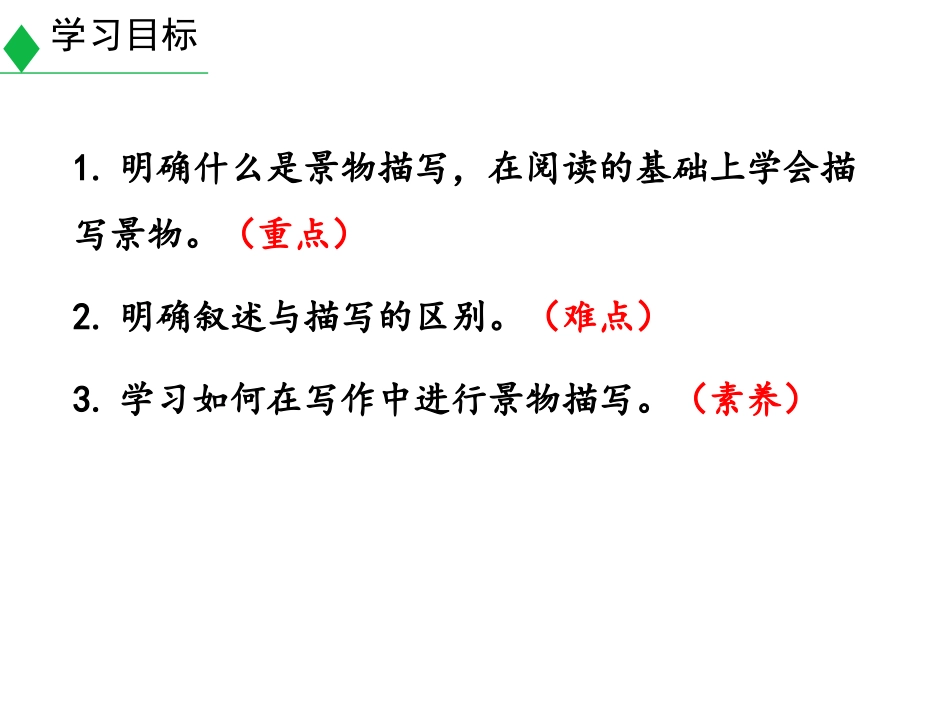 《学习描写景物》PPT课件[部编版八年级语文上册]_第2页