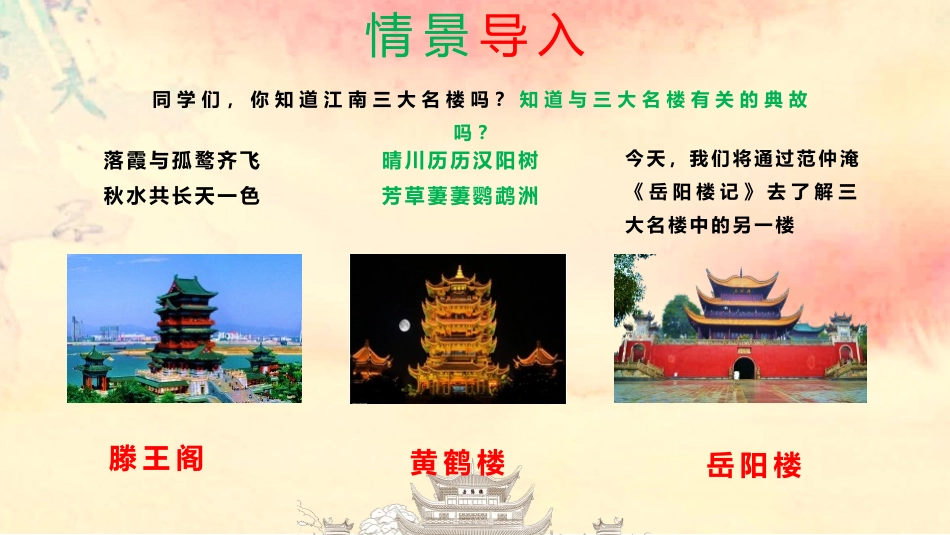 《岳阳楼记》PPT精品课件[部编版九年级语文上册]_第2页