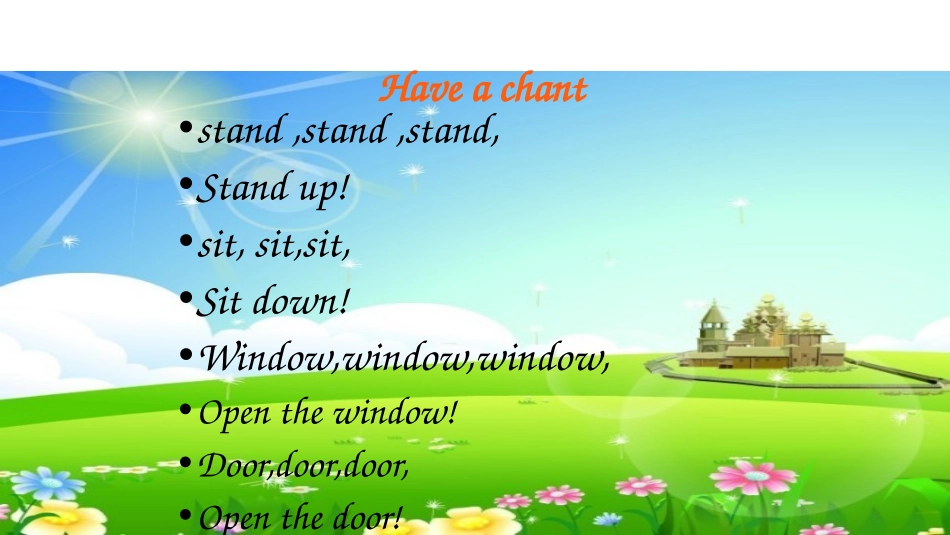 《Point to the window!》PPT教学课件_第3页