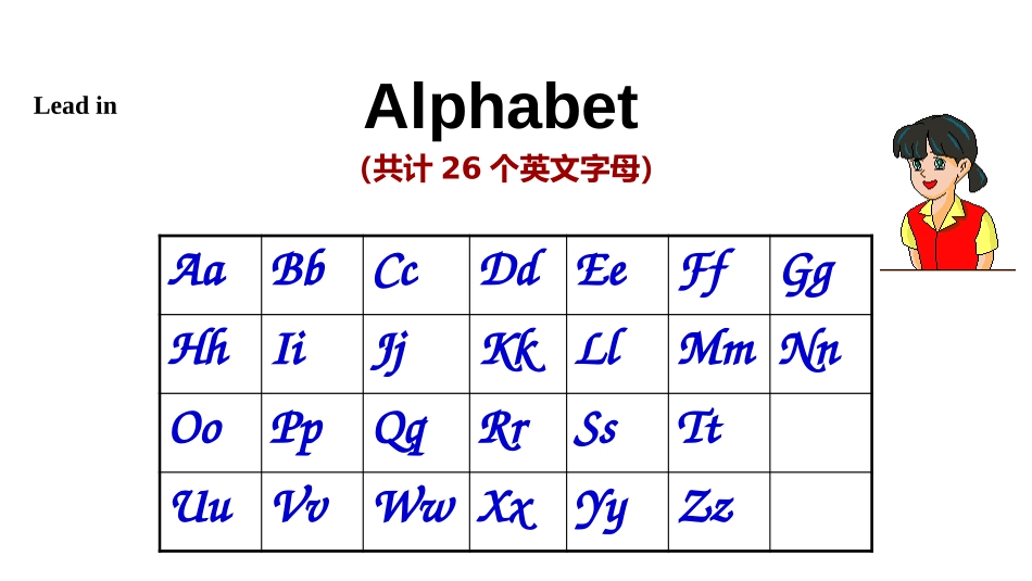 《I like the ABC song》PPT课件_第2页