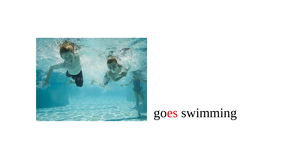 《She goes swimming》PPT教学课件_第3页
