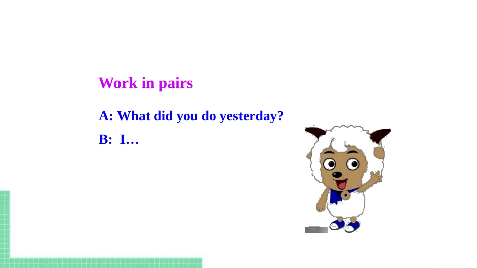 《What did you do?》A holiday journey PPT教学课件_第3页