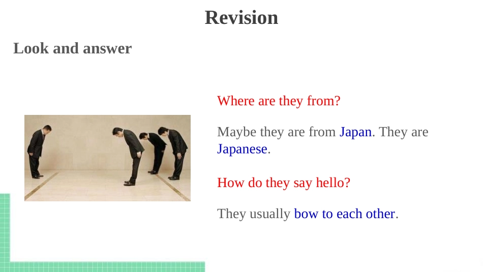 《Here are some ways to welcome them》Body language PPT教学课件_第3页