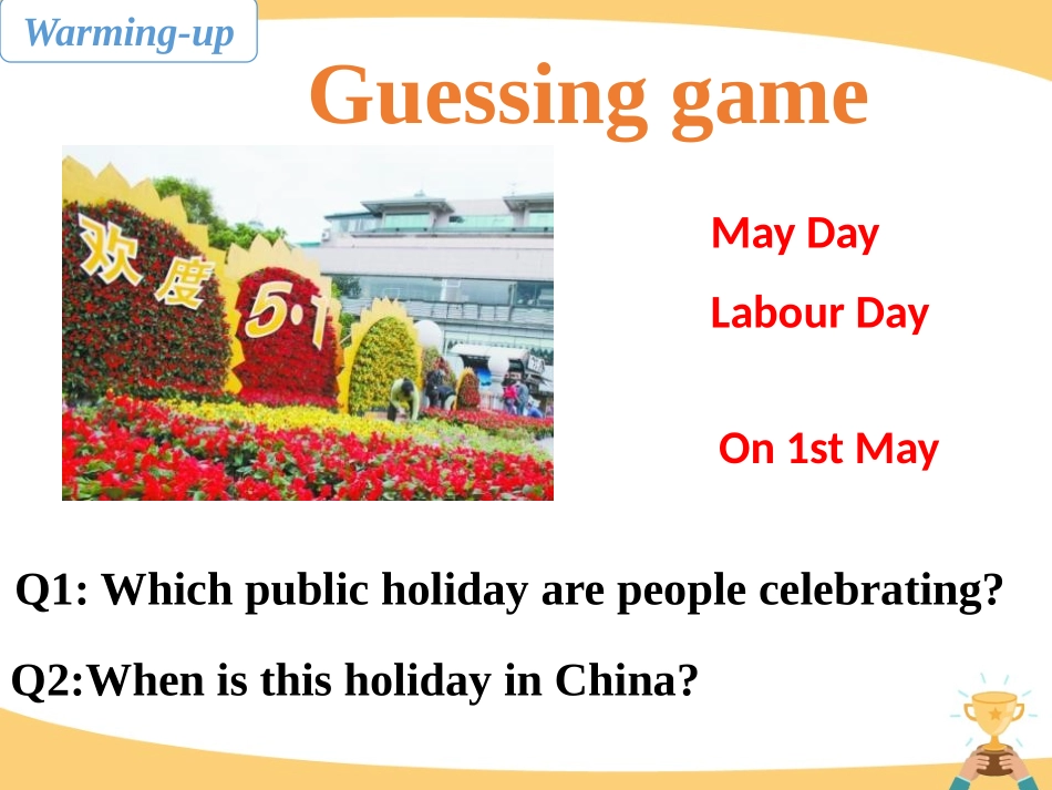 《My family always go somewhere interesting as soon as the holiday begins》Public holidays PPT课件_第2页