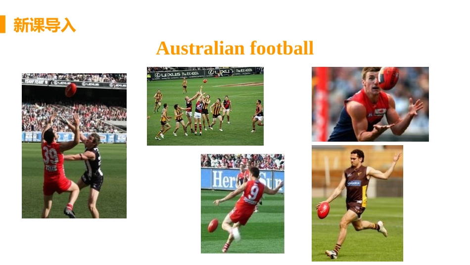 《The game that they like most is Australian football》Australia PPT教学课件_第3页