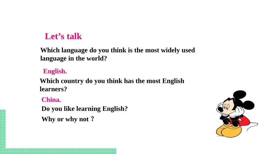 《Have you ever been to an English corner?》English for you and me PPT教学课件_第2页