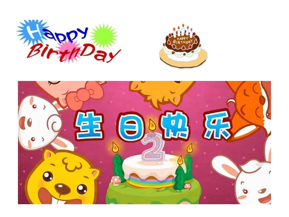 《Happy Birthday!》PPT优秀课件_第2页