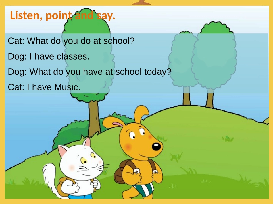 《What does Lingling have at school?》PPT教学课件_第2页