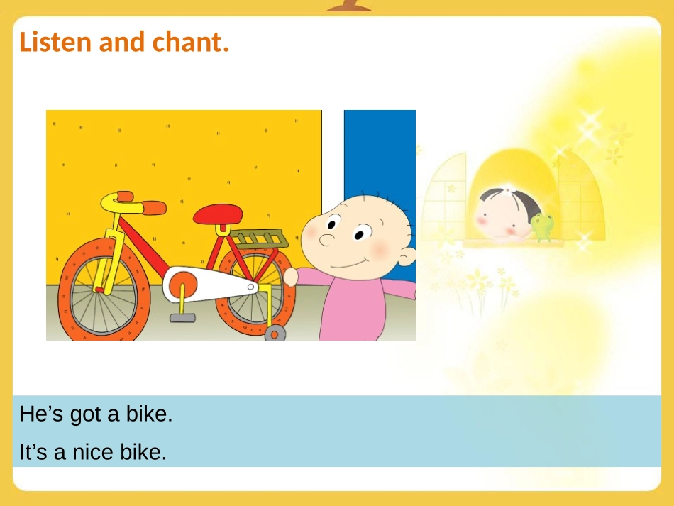 《Has Amy got a bike?》PPT课件_第2页