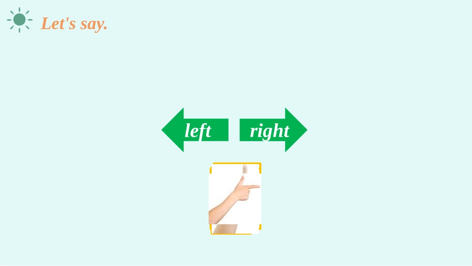 《Go straight on》PPT精品课件[外研版四年级英语]_第3页