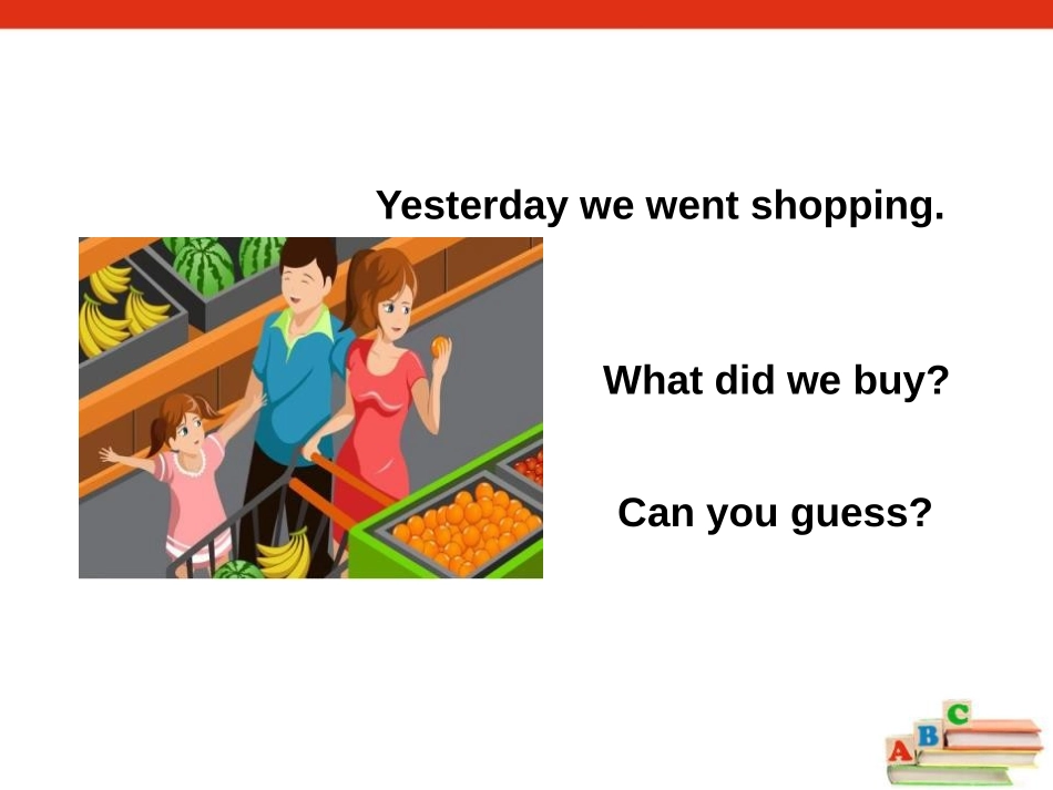 《What did you buy?》PPT教学课件_第2页