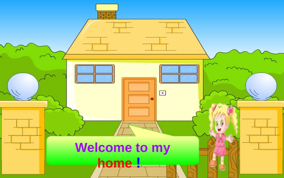 《Welcome to my new home》PPT课件_第2页