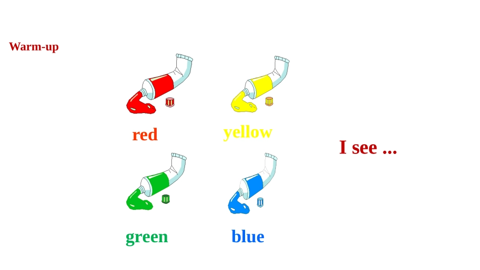 《Colours》Part B PPT教学课件[人教版三年级英语]_第3页