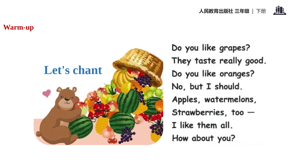 《Do you like pears》Part B PPT课件_第3页
