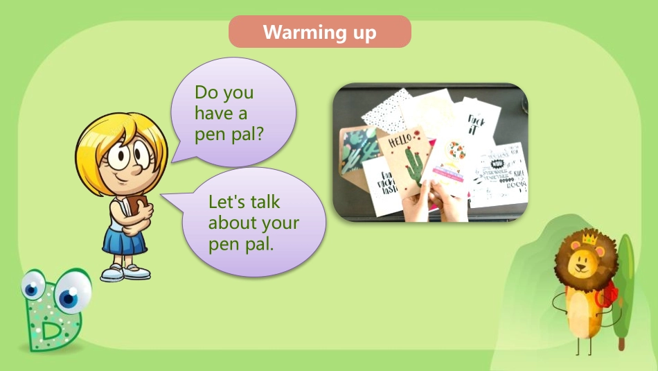 《I have a pen pal》PPT课件(第1课时)_第2页