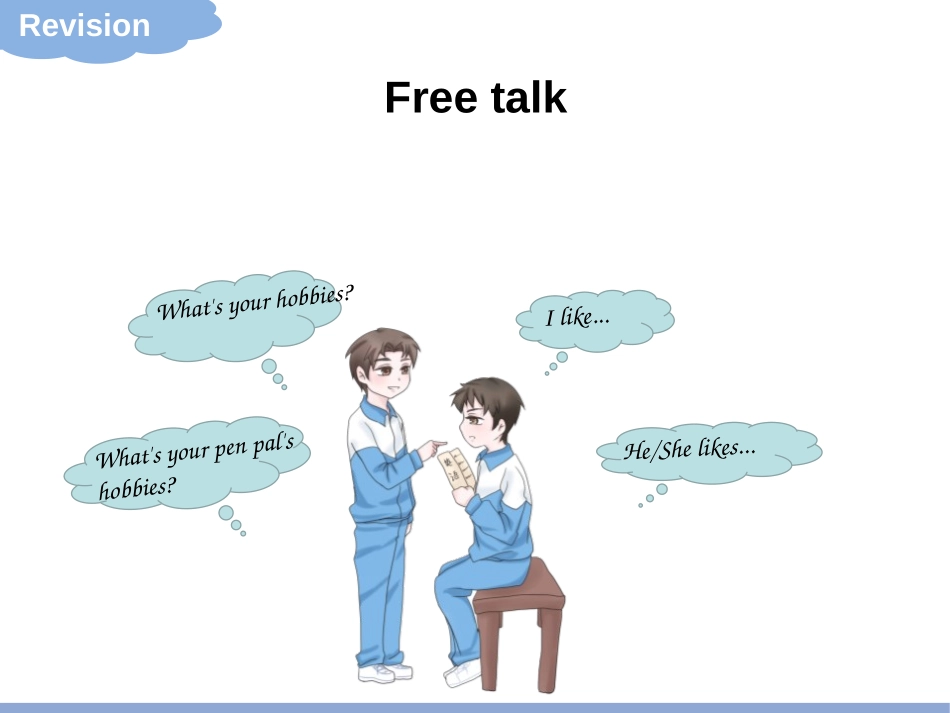 《I have a pen pal》PartB PPT课件_第2页