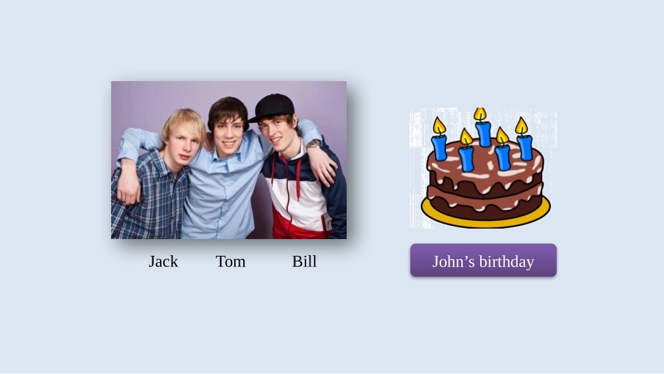 人教版七年级英语Hey, John's birthday dinner is next week. Let's think about the food.PPT课件_第2页