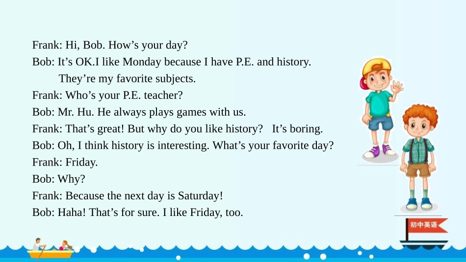 《My favorite subject is science》SectionA PPT课件_第2页