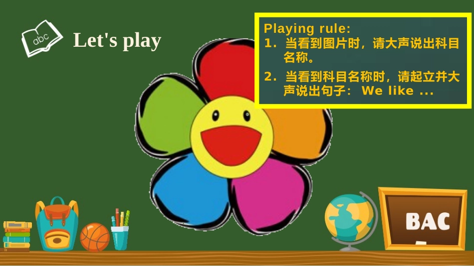 《Our school subjects》PPT课件_第2页