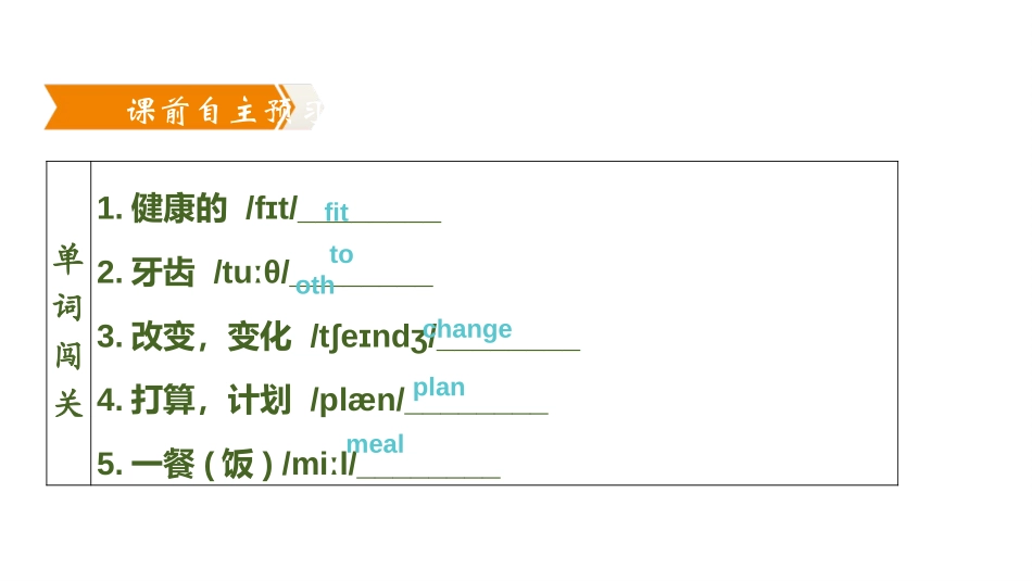 《Food and lifestylee》Reading PPT习题课件_第2页