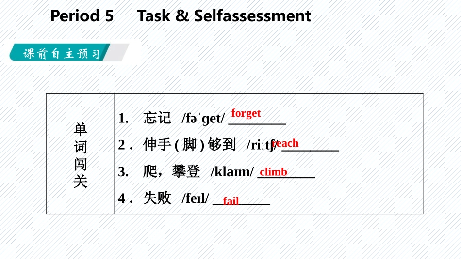 《Outdoor fun》Task PPT习题课件_第2页