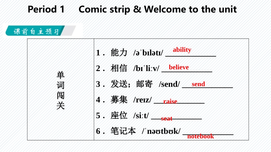 《Abilities》PPT习题课件[牛津译林版英语七年级]_第2页