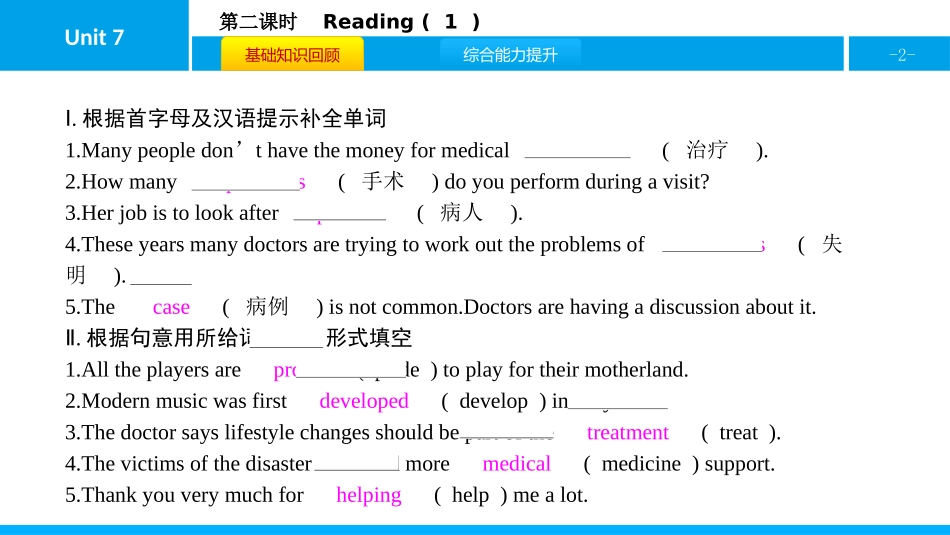 《Intemational charities》PPT习题课件_第2页