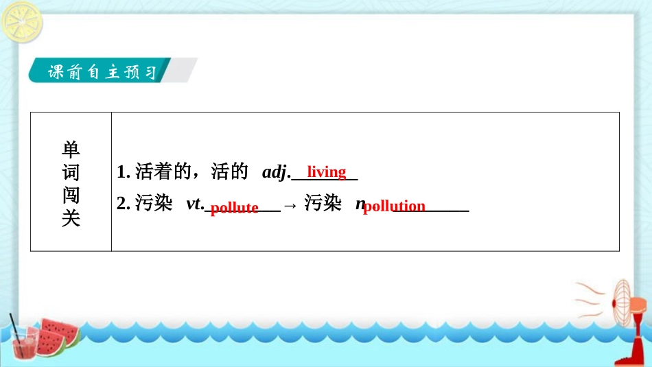 《A green World》Grammar PPT习题课件_第2页
