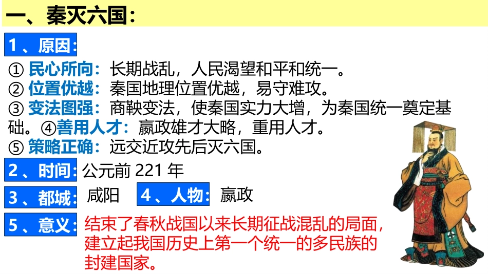 《秦统一中国》PPT优质课件[部编版七年级历史上册]_第3页