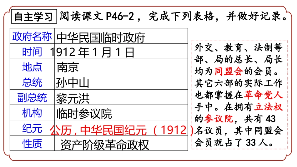 《中华民国的创建》PPT精品课件[部编版八年级历史上册]_第3页