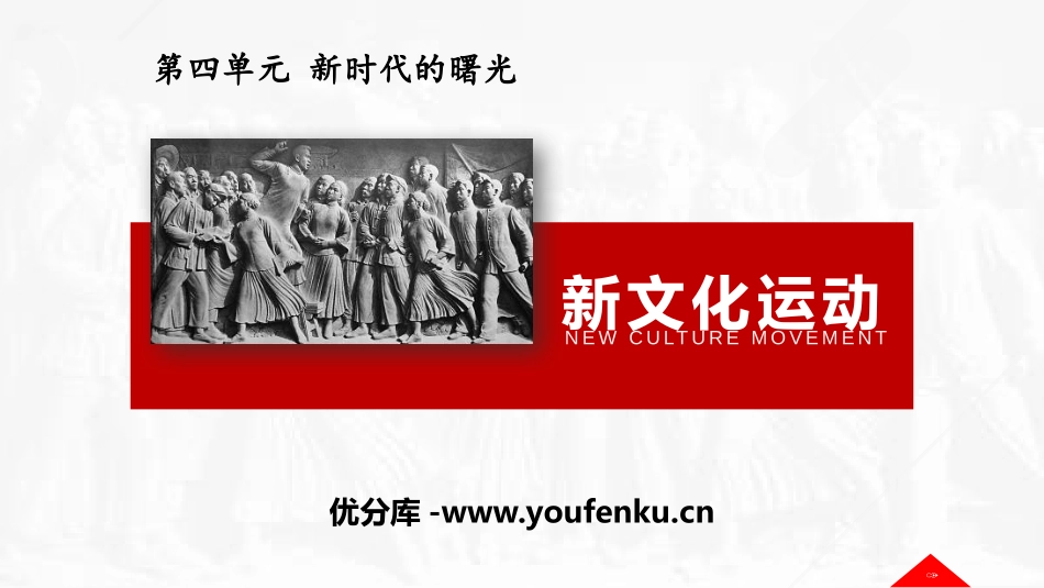 《新文化运动》PPT课件[部编版八年级历史上册]_第1页