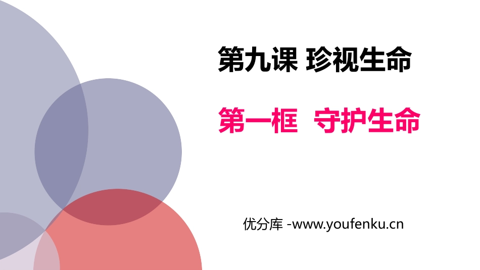 《守护生命》PPT优质课件[七年级道德与法治上册]_第1页