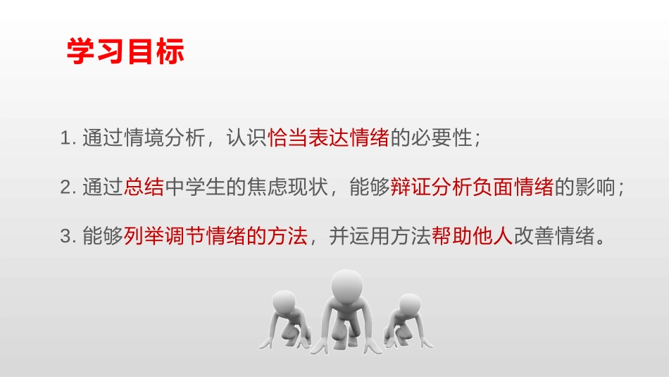 《情绪的管理》PPT优秀课件[七年级道德与法治下册]_第3页