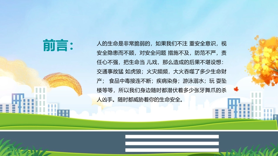 《生命安全主题教育》PPT班会课件[安全主题班会PPT]_第3页