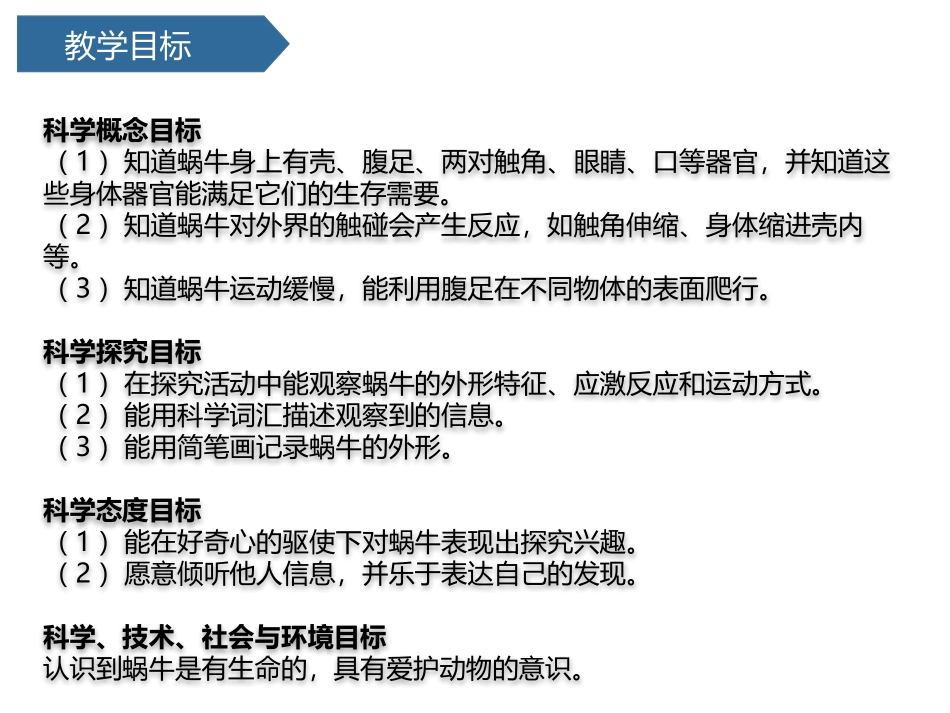 《观察一种动物》PPT课件[教科版一年级科学下册]_第2页