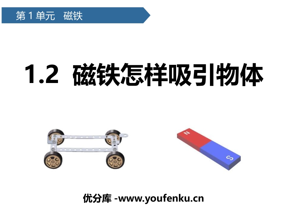 《磁铁怎样吸引物体》PPT课件[教科版二年级科学下册]_第1页