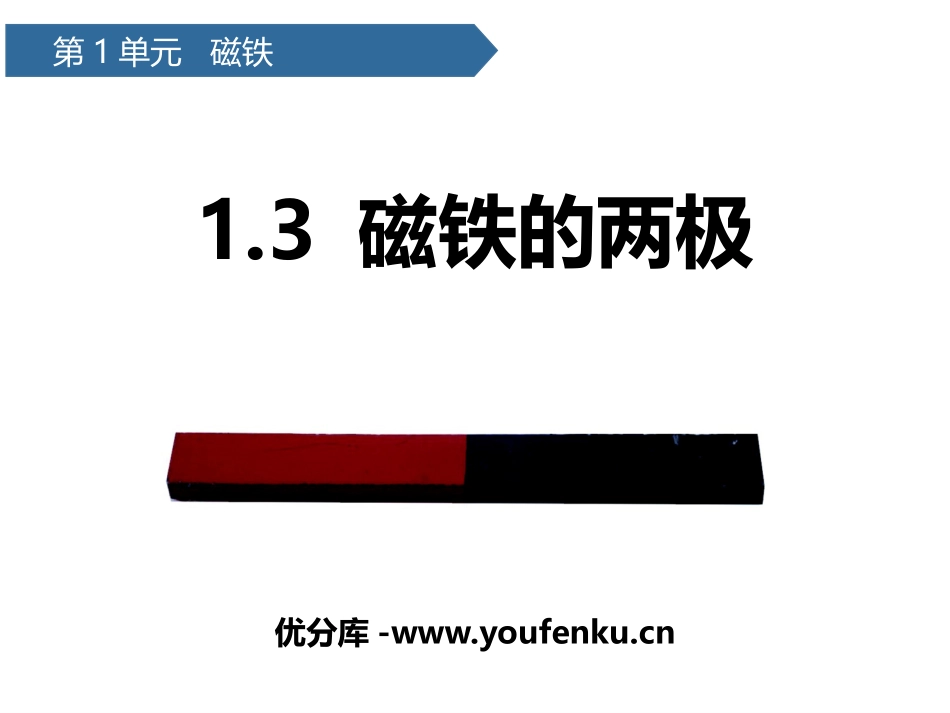 《磁铁的两极》PPT课件[教科版二年级科学下册]_第1页