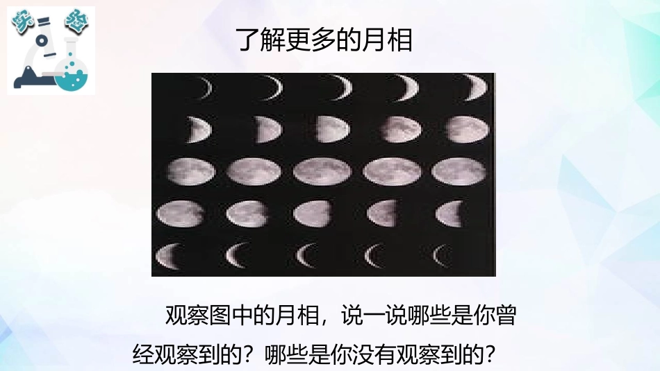 《月相变化的规律》PPT课件[教科版三年级科学下册]_第3页