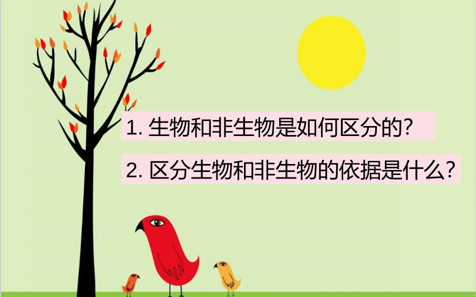 《生物的特征》PPT课件[人教版七年级生物上册]_第1页