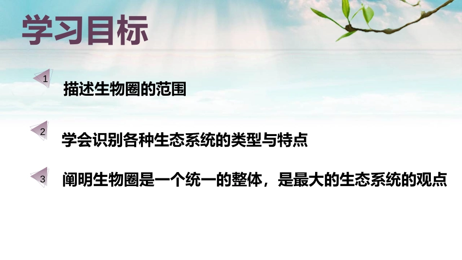 《生物圈是最大的生态系统》PPT教学课件[人教版七年级生物]_第2页