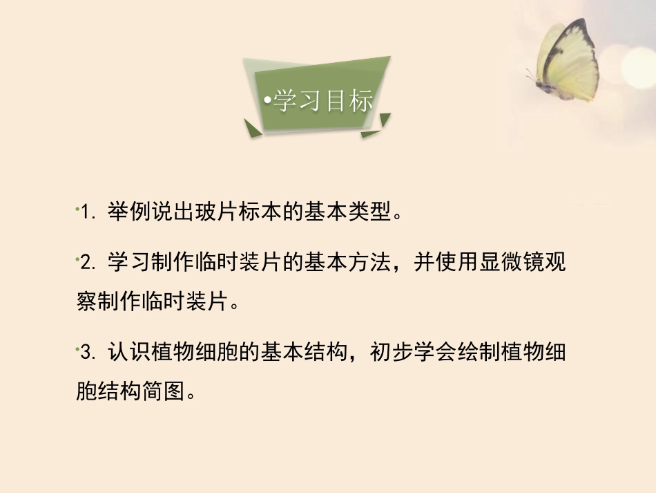 《植物细胞》PPT教学课件[人教版七年级生物上册]_第3页