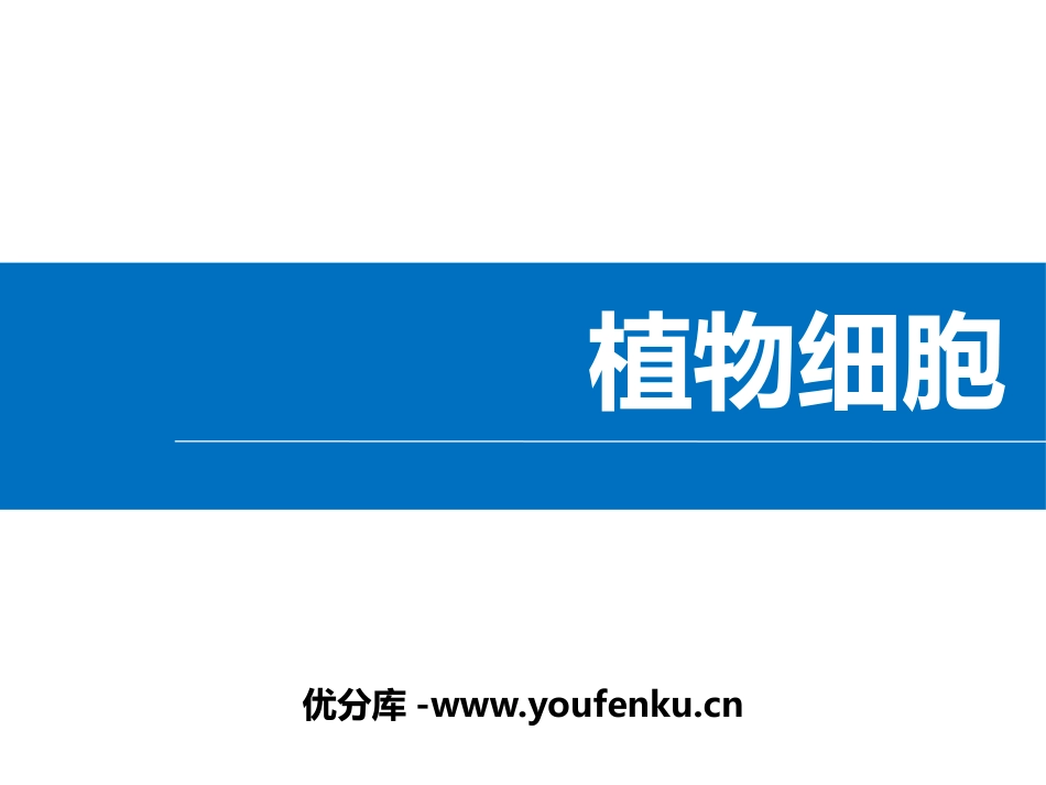 《植物细胞》PPT课件[人教版七年级生物上册]_第1页