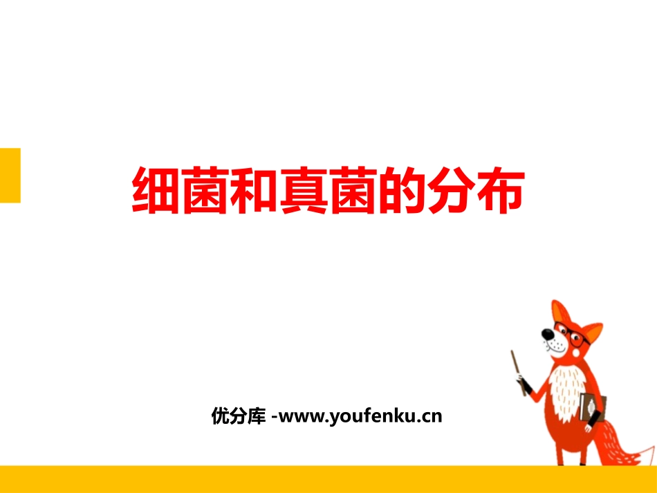 《细菌和真菌的分布》PPT课件[人教版八年级生物上册]_第1页