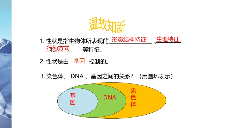 《人的性别遗传》PPT优质课件[人教版八年级生物下册]_第3页